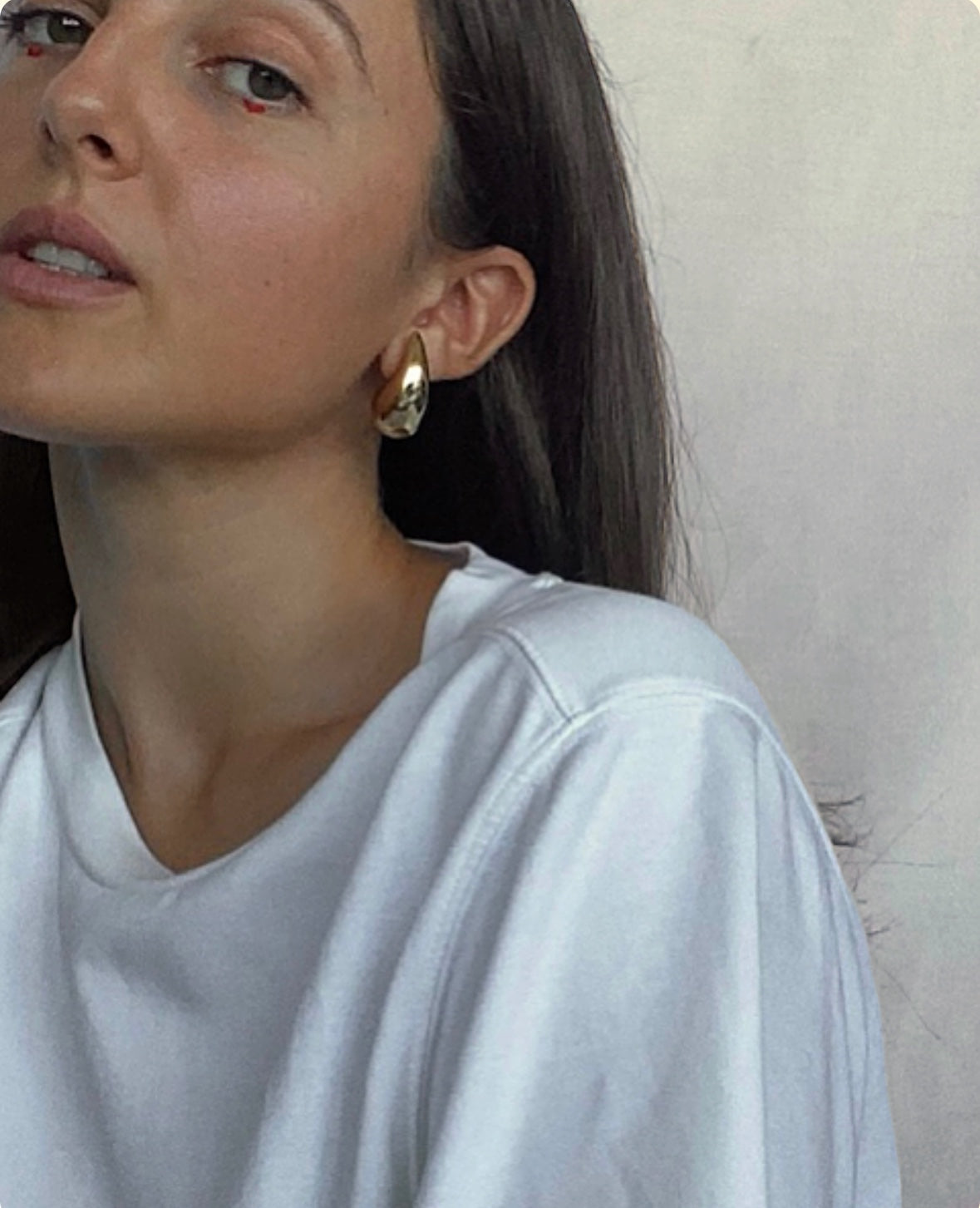 Damla Teardrop Earrings | Gold & Silver