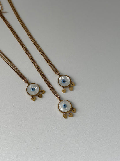 Dreamer Evil Eye Necklace | Gold