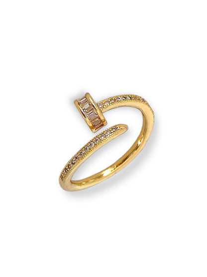 Meyra Nail Ring | Gold